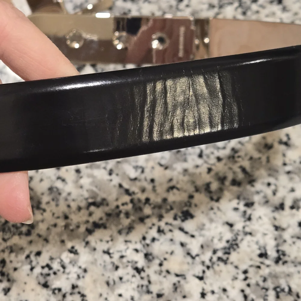 Armani Exchange | Italian Leather Belt with Adjustable Clamp Buckle
